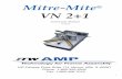 Mitre-Mite VN 2+1 - framingsupplies.com · The benchtop Frame Assembling Machine Mitre-Mite VN 2+1 has been realized to assemble any kind of frame. The Miter-Mite VN2+1 being of simple