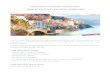 TOUR PER LA COSTIERA AMALFITANA (AMALFI, POSITANO ... · Visita la Costiera Amalfitana, uno dei migliori esempi della bellezza e della cultura mediterranea. Visita le eleganti città