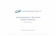 JASPERSOFT STUDIO · 1.1 Introduction to Jaspersoft Studio Jaspersoft Studio (JSS) is the new Eclipse-based report designer for JasperReports and JasperRepo rts Server. It is a full
