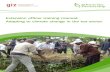 Extension officer training manual: Climate Change Adaptation...Extension officer training manual: Climate Change Adaptation Page 7 (p.54) Mulching of young tea fields (p.35) Increase