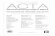 Otorhinolaryngologica Italica 04... · 2018-07-17 · Information for authors including editorial standards for the preparation of manuscripts Acta Otorhinolaryngologica Italica first