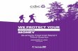 WE PROTECT YOUR - CDIC · 2020-02-28 · WE PROTECT YOUR ADvENtURE MONEY Quarterly Financial Report Third Quarter DECEMBER 31, 2019 Unaudited