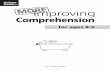 More Improving Comprehension 8-9 9781408168370 001 16.02.12€¦ · Contents Each text has three comprehension exercises to enable teachers to differentiate across the ability range.