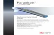 Paradigm LED Curing Light Technical Data Sheet...Fig. 6: Paradigm LED Curing Light achieves the highest depth of cure among tested devices at the clinically relevant distance of 7