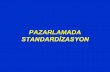 STANDARDİZASYON · 2018-02-25 · STANDARDİZASYON. Tanımı ve Amacı Bahçe ürünlerinin pazarlanmasında tüketiciye sunulan üründe birörneklik sağlamak standardizasyonun