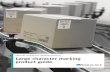 Marking, coding and labelling solutions Large character ... - English/Brochure/br... · Marking, coding and labelling solutions Large character marking product guide. ... Videojet