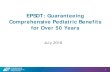 EPSDT: Guaranteeing Comprehensive Pediatric Benefits for ... · health benefit for most Medicaid-eligible individuals under the age of 21. • EPSDT provides infants, children, and