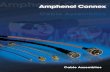 Cable Assemblies - Farnell · Cable Assemblies Amphenol Connex Amphenol Connexoffers a full line of pre-assembled, fixed-length cable assemblies. Fixed length assemblies are for use