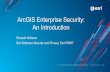 ArcGIS Enterprise Security: An Introduction · Tokens are the Foundation of the ArcGIS Enterprise Security Model • ArcGIS Enterprise Supports many Authentication Options • Use