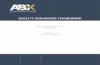 QUALITY ASSURANCE FRAMEWORK...Allocated Bullion Exchange QUALITY ASSURANCE FRAMEWORK Allocated Bullion Exchange Limited ACN 149 681 489 Version: 3.3 Current as of: 10 March 2017 Brisbane
