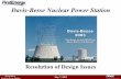 Davis-Besse Nuclear Power Station · 2012-11-18 · - Modify12 valves (prior to restart) – 10 valves to have margin increased (post-restart) – 54 valves demonstrated sufficient