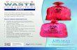 Biohazardous WASTE - Medegen Medical Products · Medi Waste Biohazardous Waste Bags - Meet A.S.T.M. Dart Impact/Elmen-dorf Tear & DOT CFR 49 173-197, LLDPE Film, Flat Seal, Flat Packed
