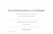 Southwestern College of... · 2018-11-28 · Southwestern College Doctor of Education in Educational Leadership Dissertation Handbook The Southwestern College vision is: - a learning