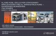 H2 AND FUEL CELLS FOR STATIONARY APPLICATIONS AND H2 .... Kris Hyde - ITM Powe… · • £7.5m investment by JCB • ~75 employees • Key markets are hydrogen refuelling and power