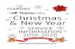 Christmas & New Year · Wed 25 th Dec * NO SERVICE MERRY CHRISTMAS EVERYBODY!!! Thu 26 th Dec * BOXING DAY SPECIAL SERVICES –see pages 4 & 5 Fri27 th Dec * SATURDAYSERVICE except…