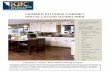 FRAMED KITCHEN CABINET INSTALLATION GUIDELINES · 2019-06-10 · STEP 5. Installation of Subsequent Wall Cabinets Follow instructions in Step #4 to hang the next wall cabinet. Again,