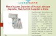 Manufacturer Exporter of Manual Vacuum Aspirator MVA Set Kit Supplier in India