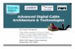 Advanced Digital Cable Architecture & Technologies · 2015-06-26 · EMM MPEG-2 Conditional Access Architecture Three nested layers of CAS encryption: EMM Control Word Generator ECM