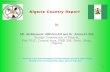 Nigeria Country Report - IEEJeneken.ieej.or.jp/data/7466.pdf · 1 Nigeria Country Report By Mr. Abdelnasser ABDALLAH and Dr. Aminu H. ISA Energy Commission of Nigeria, Plot 701C,