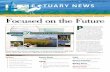 Newsletter of the PartNershiP for the Delaware estuary: a ... · the stock market recently. A couple years ago, a widely dis-tributed essay predicted “The Death ... Estuary” report,