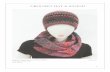 CROCHET HAT & SNOOD · CROCHET HAT MATERIALS · 2 balls of Creative Melange Chunky by Rico Desing · Crochet Hook 6mm (US 10) MEASUREMENTS Head circumference approx. 52 [54:56:58:60]cm,