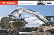 Compact Excavators - Cervus Equipment€¦ · The Bobcat line of compact excavators is a perfect example of our approach to design: never stop making it better. Bobcat® excavators