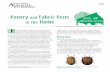 Pantry and Fabric Pests in the Home · 2016-07-29 · Michael Merchant, Wizzie Brown, and Grady Glenn* F. Professor and Extension Entomologist, and Extension Program Specialists,