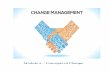 Module 2 Concepts of Change Management · 2 Concepts of Change Management ... A second strategy is the use of political institutions to achieve change – for example, changing educational