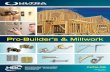 Pro-Builder’s & Millwork€¦ · Pro-Builder’s & Millwork 324A Half Acre Road, Cranbury, NJ 08512 CATALOG Phone: 800.695.4827 Fax: 609.860.9991 Catalog Item # UBC14 Revised 10/14