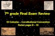 7th grade Final Exam Review - Commack School … 3 - FERP...The Boston Massacre was an event in 1770 where British soldiers and colonists living in Boston clashed for the first time.