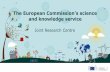 Joint Research Centre - ESPON EC Joint Reserch Centre...Big Data for Migration (BD4M) Alliance The European Commission and the ... - Italian Census Data & - Call Detail Records, Telecom