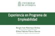 Experiencia en Programa de Empleabilidad...Experiencia en programa de empleabilidad En Colombia, el Ministerio del Trabajo, lidera un programa de empleabilidad en el cual el participante