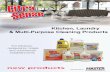 Kitchen, Laund ry & Multi-Purpose Cleaning Products...& Multi-Purpose Cleaning Products For kitchen s, restaurants, hot els and commerc ial establishments The Citra Sense Brand is