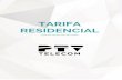 TARIFA RESIDENCIAL - PTV Telecom...Paquete de Canales de Televisión 20,95 € Amplificador Int. TV 47-862 43,82 € Equipo Decodificador TDT 31,34 € Equipo Decodificardor 2º mano