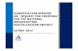 CLARIFICATION SESSION ON `REQUEST FOR PROPOSAL’ FOR THE NATIONAL BROADCASTING ... · 2015-07-02 · ON `REQUEST FOR PROPOSAL’ FOR THE NATIONAL BROADCASTING DIGITALIZATION PROJECT