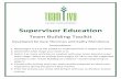 Supervisor Education · Supervisor Education Team Building Toolkit Developed by Suzy Thorman and Kathy Mendonca Instructions: 1. Read pages 4-13 of the toolkit to understand the 5