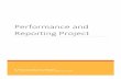 Performance and Reporting Project · 2019-10-15 · Performance and Reporting Project ... the Public Accountability and Reporting Project. The Commission’s Consolidated Order, policies,