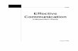 Effective Communication - Universitas Negeri Padangpustaka.unp.ac.id/file/abstrak_kki/EBOOKS/komunikasi...Effective Communication Page 1.1 UNIT 1: COURSE INTRODUCTION Course Objectives