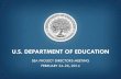 U.S. DEPARTMENT OF EDUCATION...CONTINUATIONS BY STATE 18 SEA FY11 FY12 FY13 FY14 FY15 FY16 Wisconsin $ 2,582,282 18,573,500 $ 18,648,500 $ - $ - $ - Arizona $ 6,377,894 19,316,919