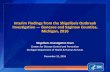Interim Findings from the Shigellosis Outbreak Investigation … · 2016-12-19 · Interim Findings from the Shigellosis Outbreak Investigation —Genesee and Saginaw Counties, Michigan,