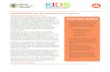 OVERVIEW for Kindergarten Families · OVERVIEW for Kindergarten Families Kindergarten Readiness is Key A young child’s knowledge in areas such as language and literacy, mathematics,