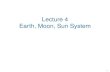 Lecture 4 Earth, Moon, Sun Systembaron/ast1504/lec04.pdf · Earth, Moon, Sun System 1. Rising and Setting 2. Circumpolar Constellations 3. Motion of the Sun Earth goes around the