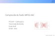 Compressão de Áudio MPEG AACgstolfi/PPT/Audio_AAC.pdf · EPUSP - Guido Stolfi 3 / 43 LCS MPEG-2 AAC (Advanced Audio Coding) EPUSP•Derivado do MPEG-2 Nível III •1 a 48 canais
