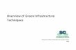 Overview of Green Infrastructure Techniques · vegeta ve sorp on divert ow sediment sediment sediment nitrogen nitrogen phosphorus phosphorus + + Title: UNHSC_GI_Technique_Overview