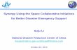 Synergy Using the Space Collaborative Initiatives for Better … · 2014-09-05 · Source UNU-EHS, hased on the PREVIEW Global Risk Data Platform, CReSIS, SIESIN and global databases;