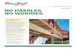 Eastern Region NO HASSLES. NO WORRIES. · NO HASSLES. NO WORRIES. PARALLAM PLUS PSL FOR EXPOSED FRAMING APPLICATIONS Trus Joist ® Parallam® Plus PSL, with preservative protection,