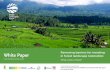 Removing barriers for investing White Paper in forest landscape restoration · 2016-08-04  · Building the case for investment in forest landscape restoration right away, the engagement