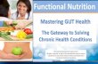 Functional Nutrition · Mastering GUT Health The Gateway to Solving Chronic Health Conditions ... Environmental Factors & Leaky Gut Genetics Leaky Gut Environmental Triggers Food