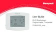 69-2715EF 07 - Wi-Fi Touchscreen Programmable Thermostat · 69-2715EF—07 4 Features of your Wi-Fi thermostat With your new thermostat, you can: • Connect to the Internet to monitor
