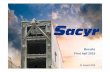 Results First half 2015 - sacyr.com 1S2015_EN... · Financial results ‐139,802 ‐139,834 0.0% Results from eqqyuity accounted subsidiaries 77,100 93,482 ‐17.5% Provisions for
